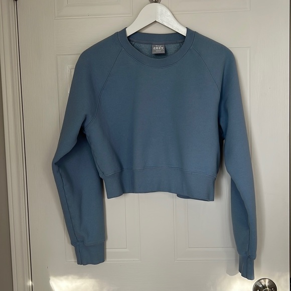 ♡ TNA Cozy Fleece Crop Sweatshirt - Picture 2 of 5